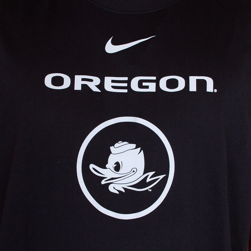 Fighting Duck, Nike, Black, Sleeveless, Performance/Dri-FIT, Men, Basketball, Sideline, Shirt, 909685